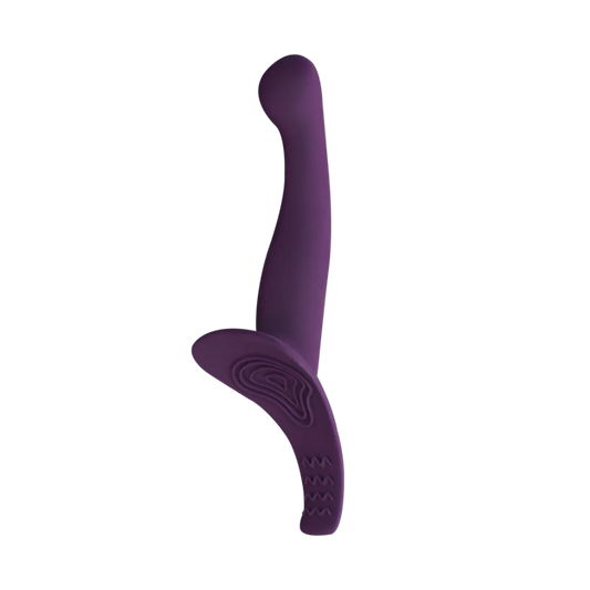 Vibrating strap on attachment